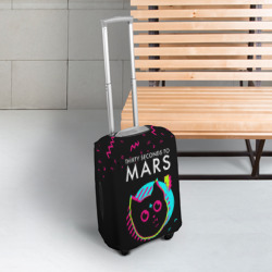 Чехол для чемодана 3D Thirty Seconds to Mars - rock star cat - фото 2