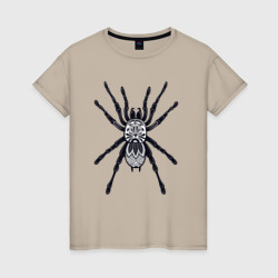 Big spider – Женская футболка хлопок с принтом купить со скидкой в -20%