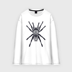 Женский лонгслив oversize хлопок Big spider