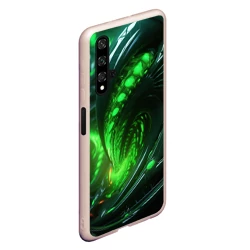 Чехол для Honor 20 Кислотная зеленая   яркая неоновая абстракция - фото 2