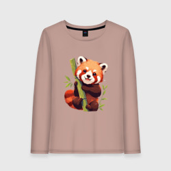 Женский лонгслив хлопок The Red Panda