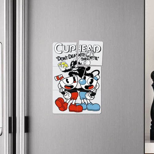 Магнитный плакат 2Х3 Cuphead - devil - фото 4