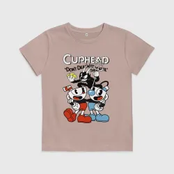 Детская футболка хлопок Cuphead - devil