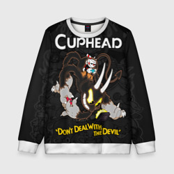 Детский свитшот 3D Cuphead  - devil play game 