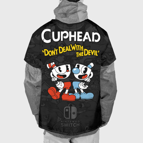 Накидка на куртку 3D Cuphead  - devil play game , цвет 3D печать - фото 2