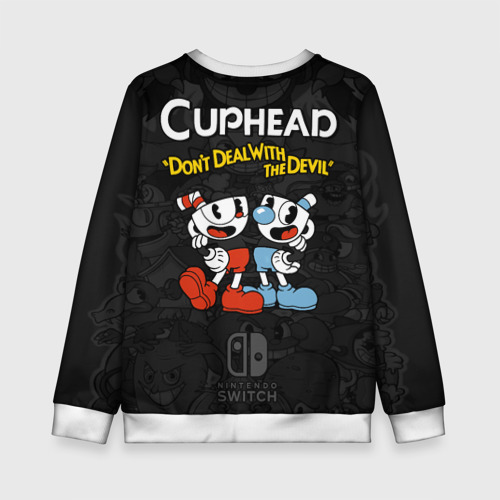 Детский свитшот 3D Cuphead - gin , цвет 3D печать - фото 2