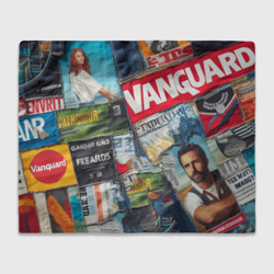 Плед 3D Vanguard collage - ai art patchwork