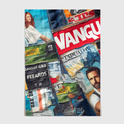 Постер Vanguard collage - ai art patchwork