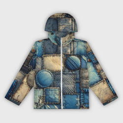 Женская ветровка 3D Denim patchwork - ai art