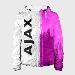 Женская куртка 3D Ajax pro football по-вертикали