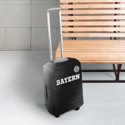 Чехол для чемодана 3D Bayern sport на темном фоне посередине - фото 2