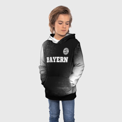 Детская толстовка 3D Bayern sport на темном фоне посередине - фото 2