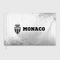 Флаг 3D Monaco sport на светлом фоне по-горизонтали