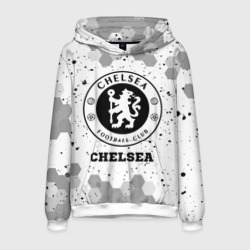 Мужская толстовка 3D Chelsea sport на светлом фоне