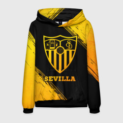 Мужская толстовка 3D Sevilla - gold gradient