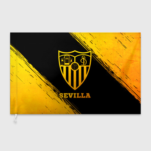 Флаг 3D Sevilla - gold gradient - фото 3