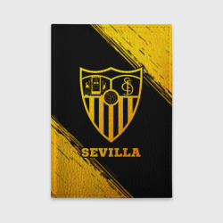 Обложка для автодокументов Sevilla - gold gradient