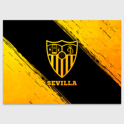 Поздравительная открытка Sevilla - gold gradient