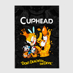 Постер Cuphead - dont deal with the devil