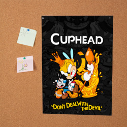 Постер Cuphead - dont deal with the devil - фото 2