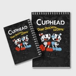 Блокнот Cuphead devil trident - фото 2