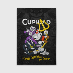 Обложка для автодокументов Cuphead devil trident