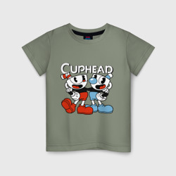 Детская футболка хлопок Cuphead and Mugman 