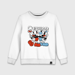 Детский свитшот хлопок Cuphead and Mugman 