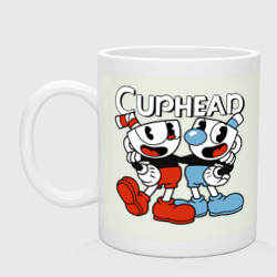 Кружка керамическая Cuphead and Mugman 