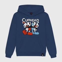 Мужская толстовка хлопок Cuphead and Mugman 
