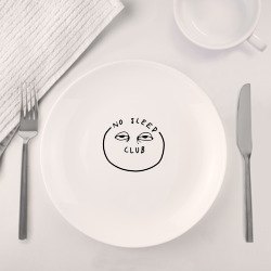 Набор: тарелка + кружка Сонный клуб - фото 2