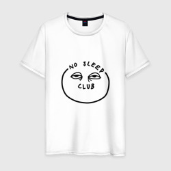 Сонный клуб – Мужская футболка хлопок с принтом купить со скидкой в -20%