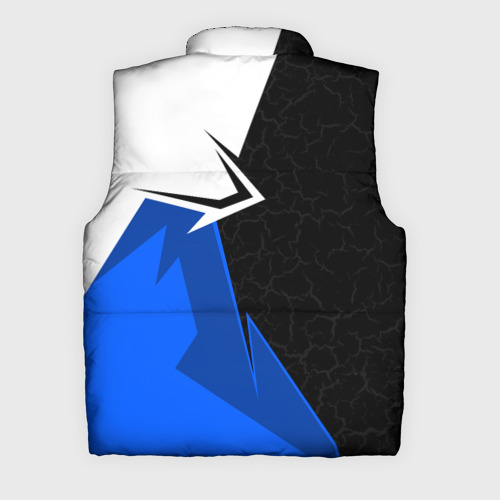 Мужской жилет утепленный 3D Мерседес - синяя униформа, цвет светло-серый - фото 2