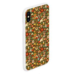 Чехол для iPhone XS Max матовый Солдат и символика СССР - фото 2