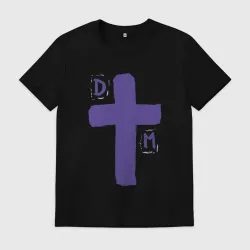 Мужская футболка хлопок Depeche Mode - sofad cross