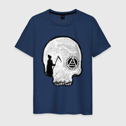 Мужская футболка хлопок Смерть и иллюминаты