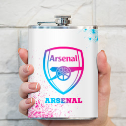 Фляга Arsenal neon gradient style - фото 2