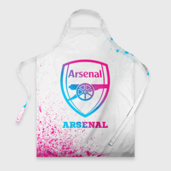 Фартук 3D Arsenal neon gradient style