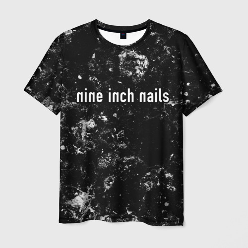 Мужская футболка 3D Nine Inch Nails black ice, цвет 3D печать