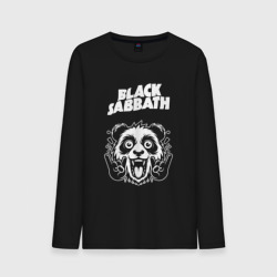 Мужской лонгслив хлопок Black Sabbath rock panda