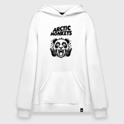 Худи SuperOversize хлопок Arctic Monkeys - rock panda