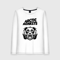 Женский лонгслив хлопок Arctic Monkeys - rock panda