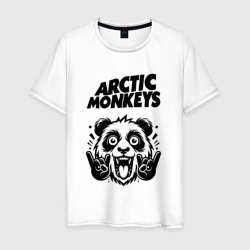 Мужская футболка хлопок Arctic Monkeys - rock panda