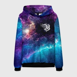 Мужская толстовка 3D Burzum space rock