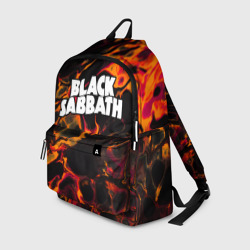 Рюкзак 3D Black Sabbath red lava