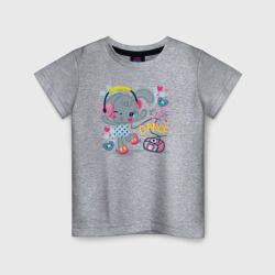 Cute dance – Детская футболка хлопок с принтом купить со скидкой в -20%