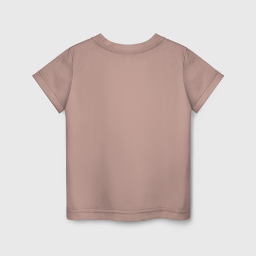 Детская футболка хлопок Fashion chic girls, цвет пыльно-розовый - фото 2