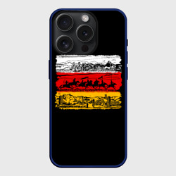 Традиционная Осетия – Чехол силиконовый для Apple iPhone 15 Pro матовый с принтом купить