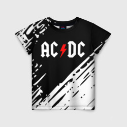 Детская футболка 3D Ac dc rock
