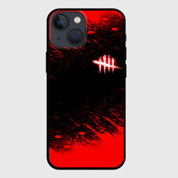 Чехол для iPhone 13 mini Dead by daylight огненный